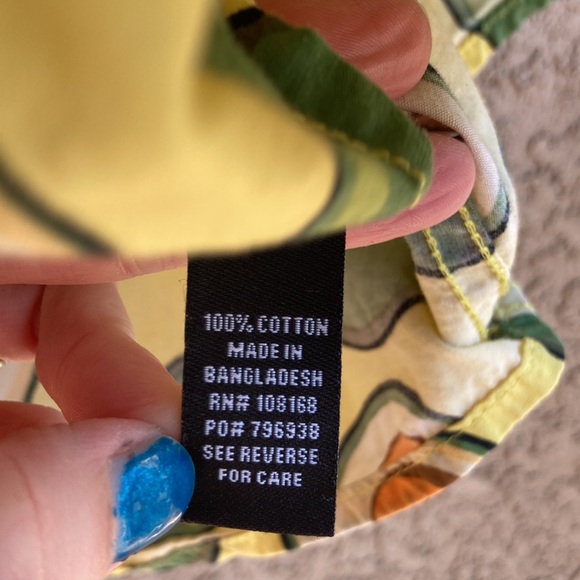 RSQ collective men’s avocado small collared button down shirt - Picture 6 of 8